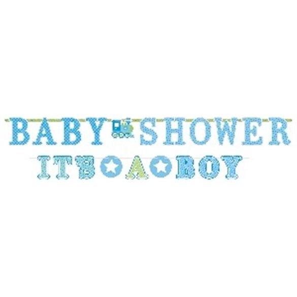 Banderin letras baby shower boy (2uds)