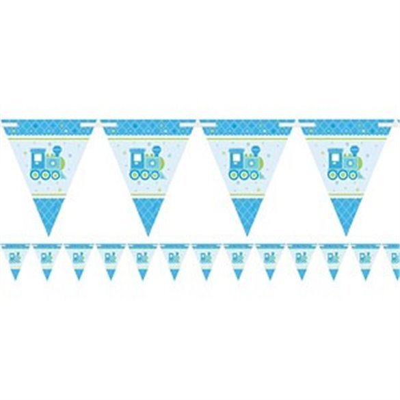 Banderin Triangulo Bienvenido Baby Boy