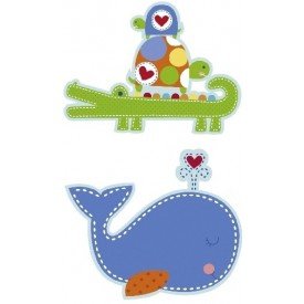 Recortables Decoracion Baby Blue
