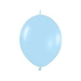 Articulo Globos Látex Link-o-Loon Azul Satín de 29cm aprox (25 ud) ...