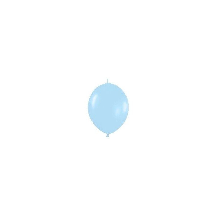 Articulo Globos Látex Link-o-Loon Azul Satín de 29cm aprox (25 ud) ...