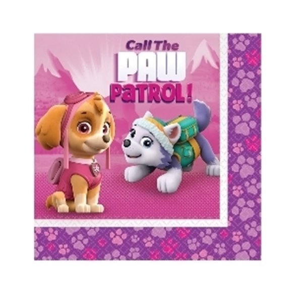 Servilletas Patrulla Canina Skye y Everest de 33x33 cm (16)