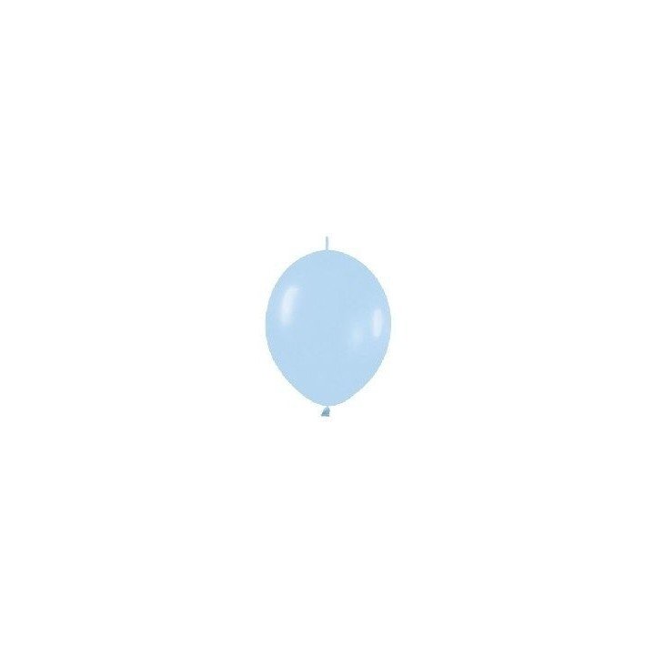 Articulo Globos Látex Link-o-Loon Azul Pastel de 13cm aprox (50 ud)...
