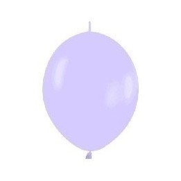 Articulo Globos Látex Link-o-Loon Lila Pastel de 13cm aprox (50 ud)...