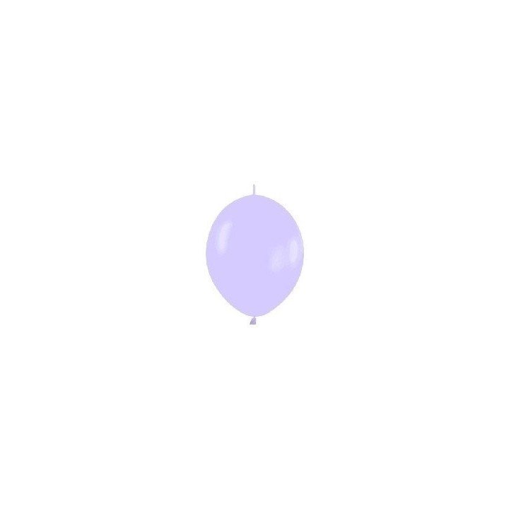 Articulo Globos Látex Link-o-Loon Lila Pastel de 13cm aprox (50 ud)...