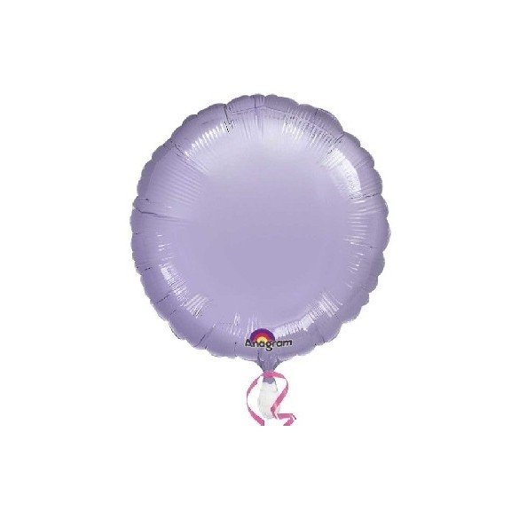 Globo Con Forma de Circulo de Aprox 45cm Color LILA-