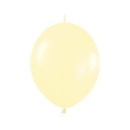 Articulo Globos Látex Link-o-Loon Amarillo Satín de 13cm aprox (50 ...