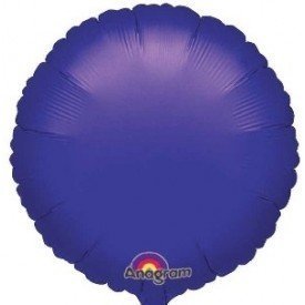 Globo Con Forma de Circulo de Aprox 45cm Color MORADO -