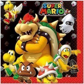 Servilletas Super Mario Bros (20)