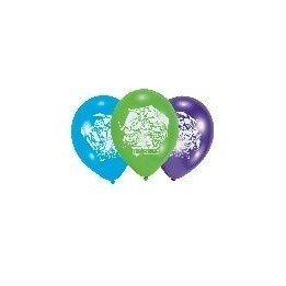 Articulo Globos (6) Latex Tortugas Ninja Mutantes de Amscan