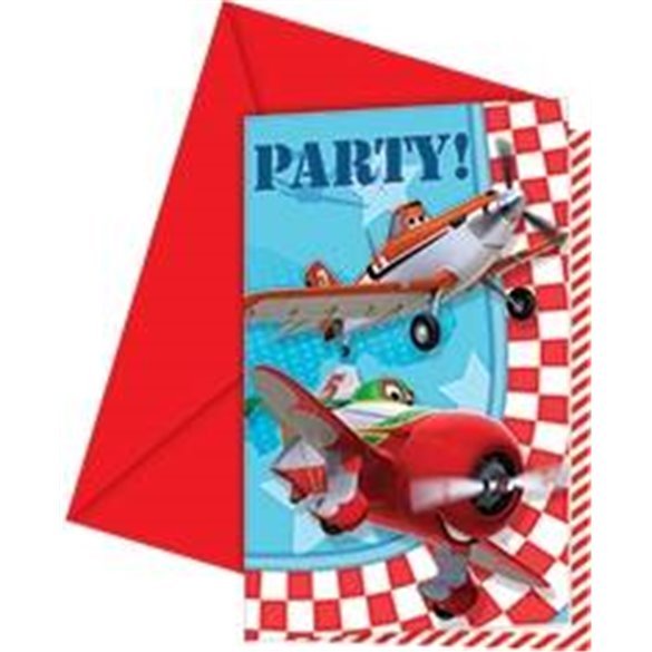 Invitaciones Aviones Planes (6)