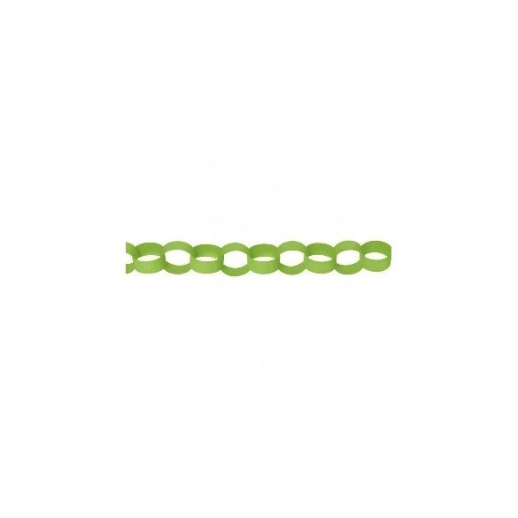 Guirnalda Cadeneta Color Verde (4 m Aprox)