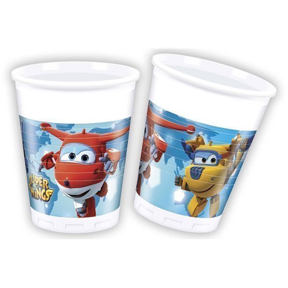 Vasos Super Wings (8)