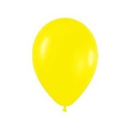 Articulo Globos Látex R5 Color Amarillo Sólido de 13cm aprox (100 u...