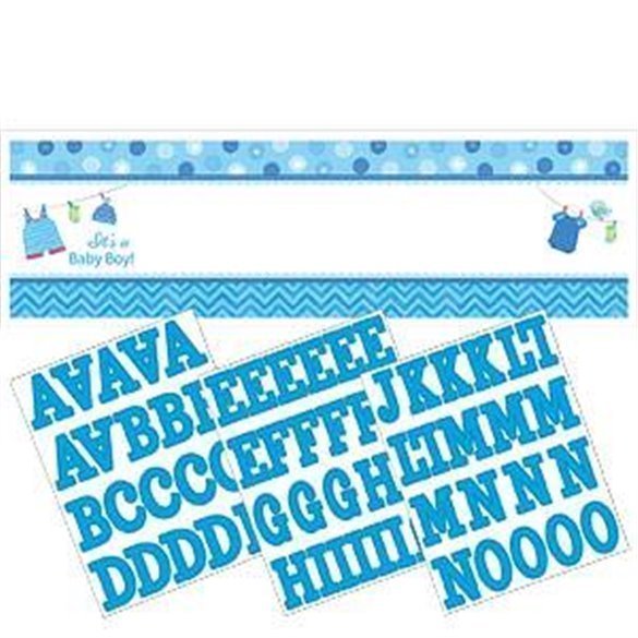 Banderin Baby Boy Personalizable