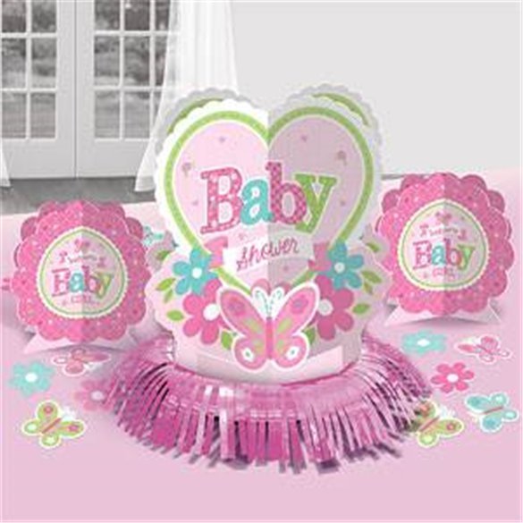 Kit decoracion mesa Baby shower Girl (23piezas)