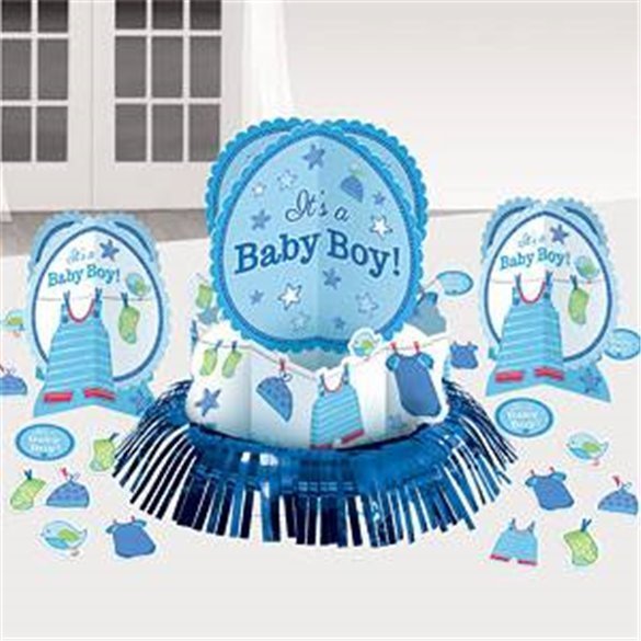 Kit decoracion mesa Baby Boy (23piezas)