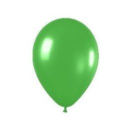 Articulo Globos Látex R5 Color Verde Lima Metalizado de 13cm aprox ...
