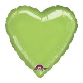 Globo Corazon Verde Lima de Aprox 80cm