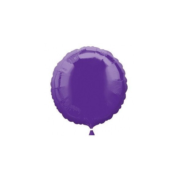 Globo Con Forma de Circulo de Aprox 45cm Color QUARTZ PRUPLE-