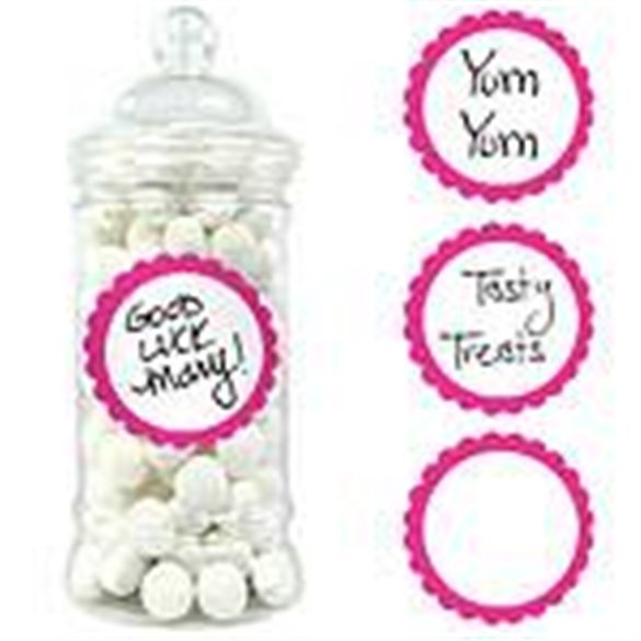 Pegatinas Candy (20) Fucsia
