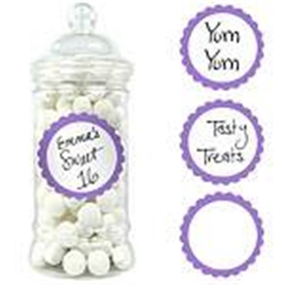 Pegatinas Candy (20) Morada