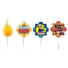 Velas mini Sam el Bombero (4)