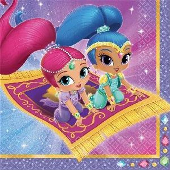 Servilletas Shimmer & Shine (16)