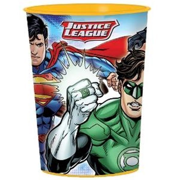 Vaso plastico La Liga de la Justicia (1)