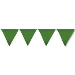 Articulo Banderín Triangulo Plástico Color Verde (5Mts) de Industri...