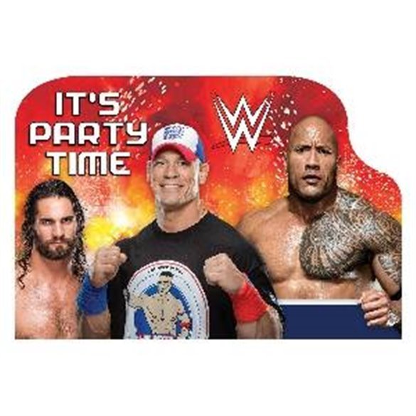 Invitaciones WWE Wrestling (8)