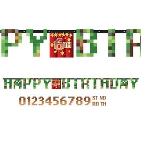 Guirnalda TNT Craft Happy Birthday Personalizable