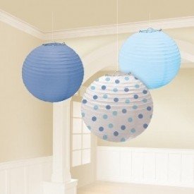 Farolillos (3) Azules