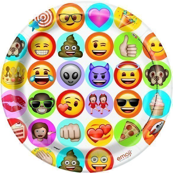 Platos Emoji 23 cm (8)