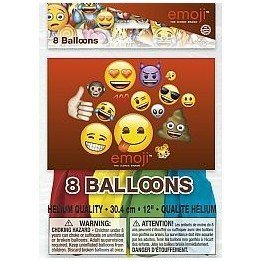 Articulo Globos latex Emoji (8) de Unique