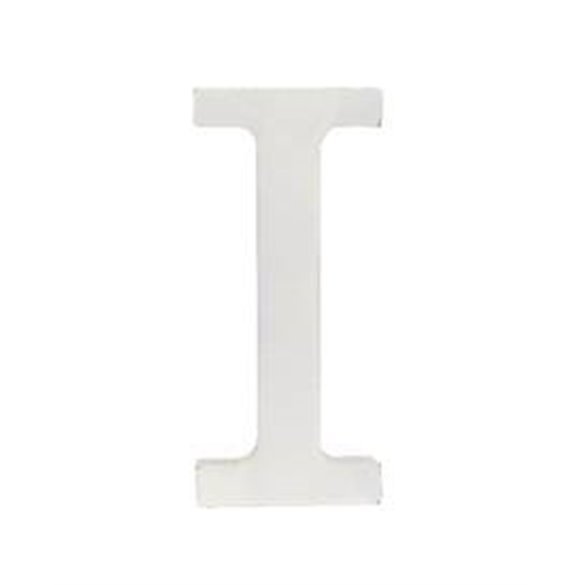 Letra I de Madera de 11 cm Aprox