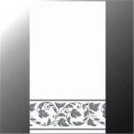 Servilletas Premiun Ribete Plata (24)