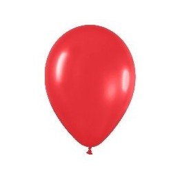 Articulo Globos Látex R12 Rojo Sólido de 30cm aprox (50 ud) de Semp...