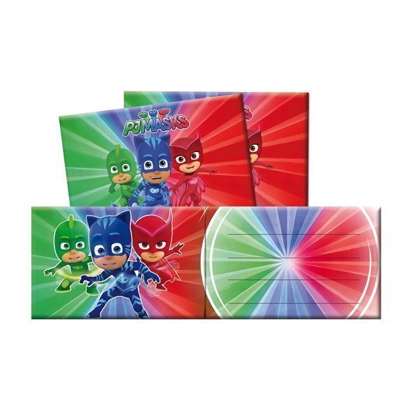 Invitaciones Pj Masks (6)