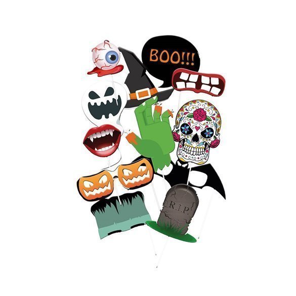 Accesorios Photocall Halloween (12 piezas)