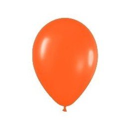 Articulo Globos Látex R12 Naranja Sólido de 30cm aprox (50 ud) de S...