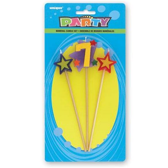 Vela Numero 7 y estrellas