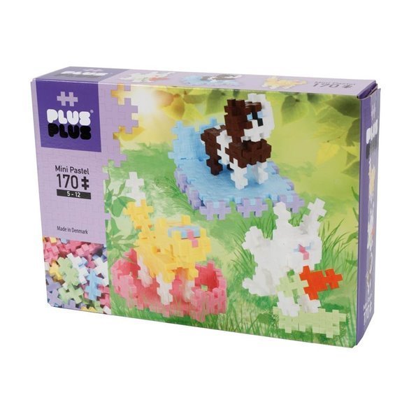 PLUS-PLUS MINI BASIC PETS 170 PIEZAS - JUGUETE DE CONSTRUCCIÓN
