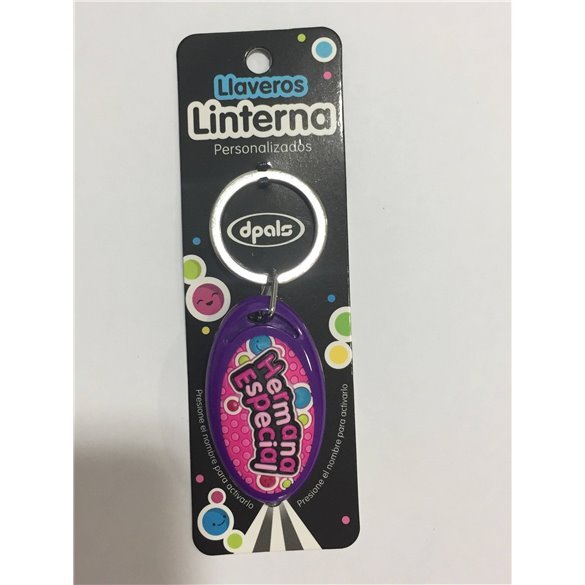 Llavero Linterna de Hermana Especial