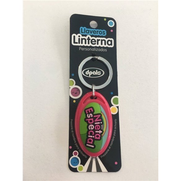 Llavero Linterna de Nieta Especial