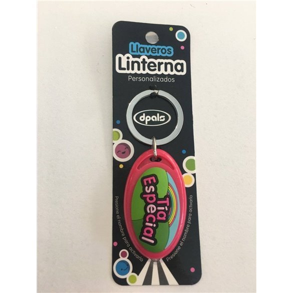Llavero Linterna de Tia Especial
