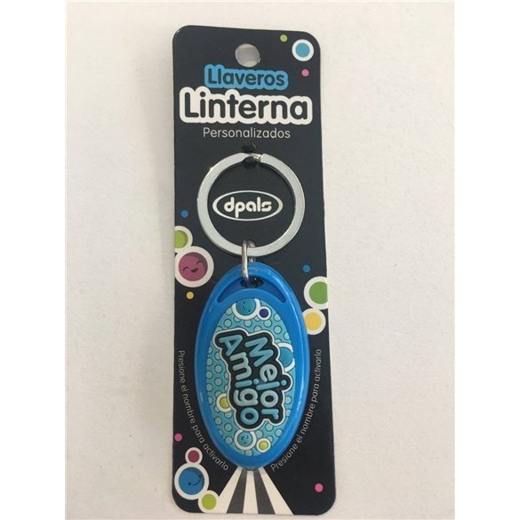 Llavero Linterna de Mejor Amigo