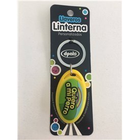 Llavero Linterna de Quiero a mi Perro