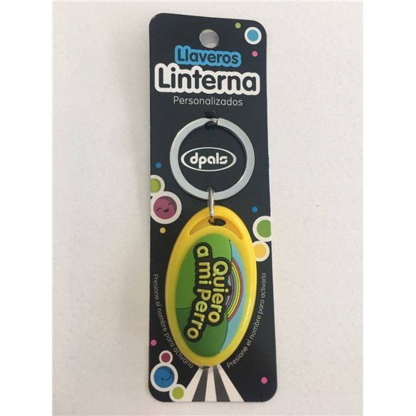 Llavero Linterna de Quiero a mi Perro