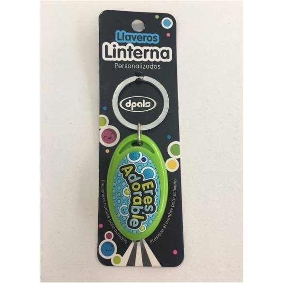 Llavero Linterna de Eres Adorable